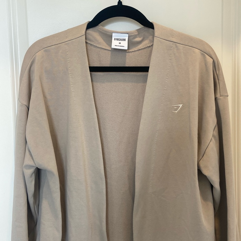GYMSHARK Whitney Simmons collection long cardigan